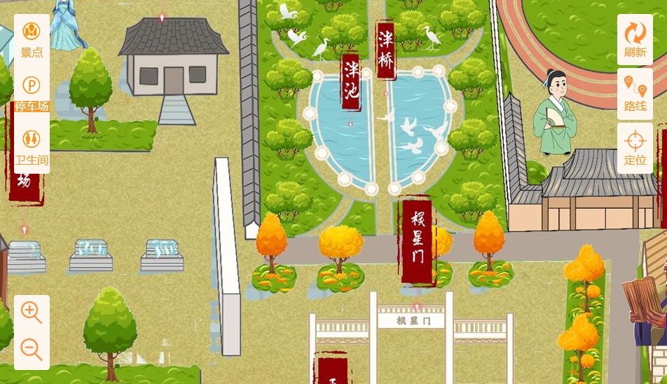 天等手绘地图景区语音讲解导览系统：智慧景区建设的基石